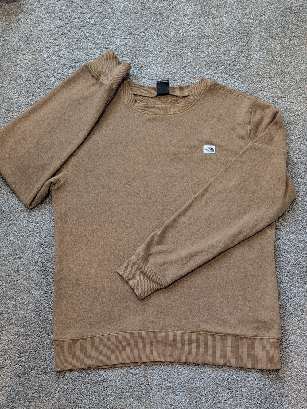 The North Face Men's Crewneck Sweater - Camel Brown